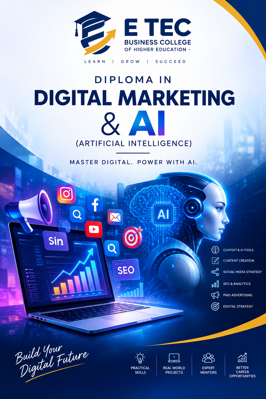 Diploma in Digital Marketing & AI (Artificial Intelligence)